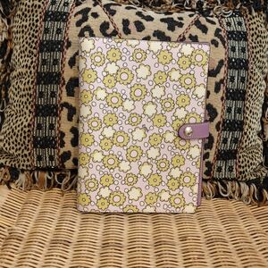 Coach Floral Patterned Notebook/Planner